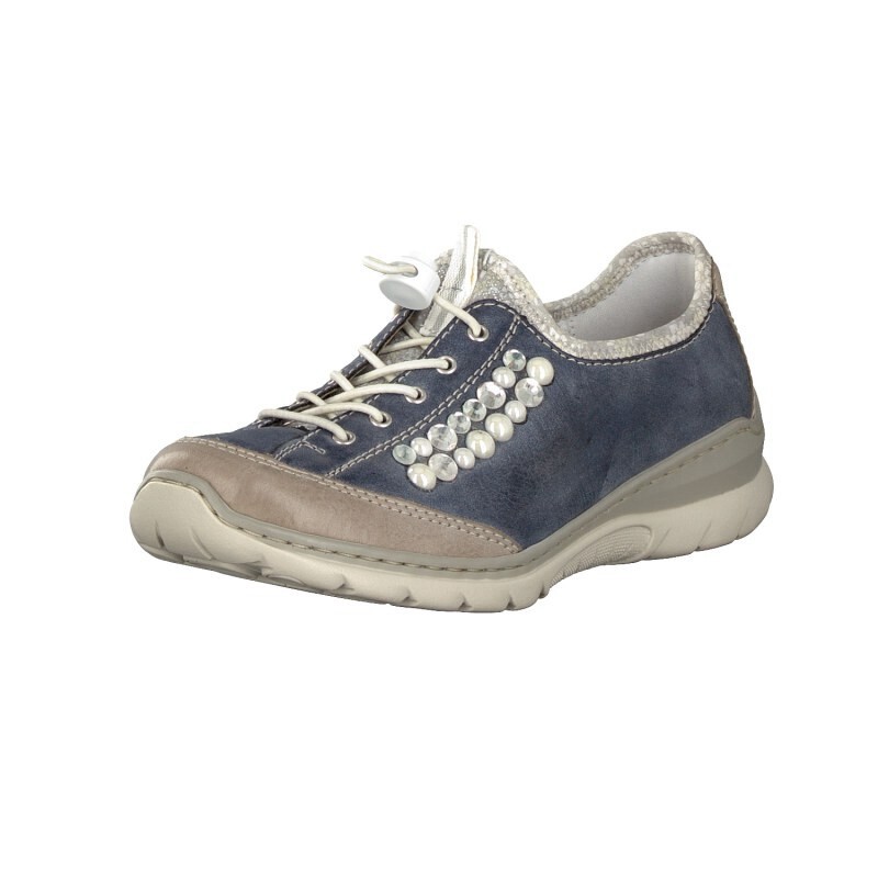 Damske Tenisky Rieker L32T3-42, Modre